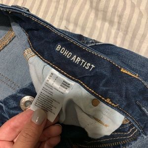 AEO Artist Boho flare jeans